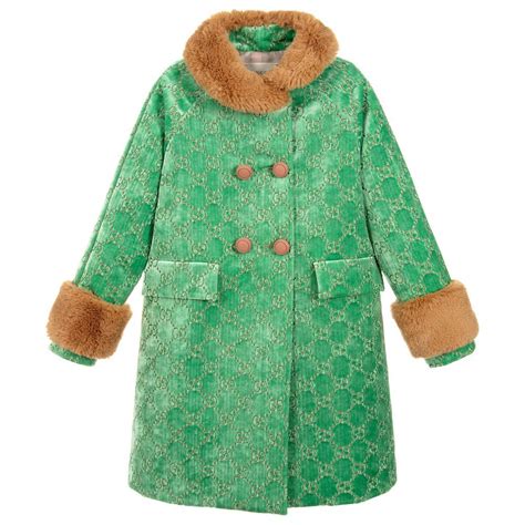 gucci coat green